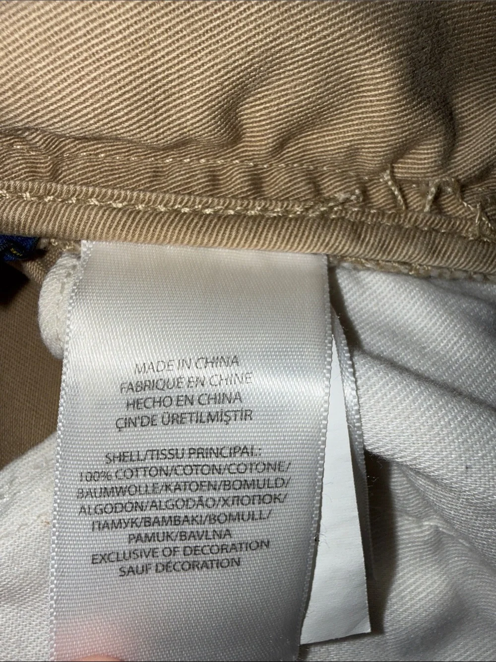 Polo Ralph Lauren Men's Classic Khaki Shorts